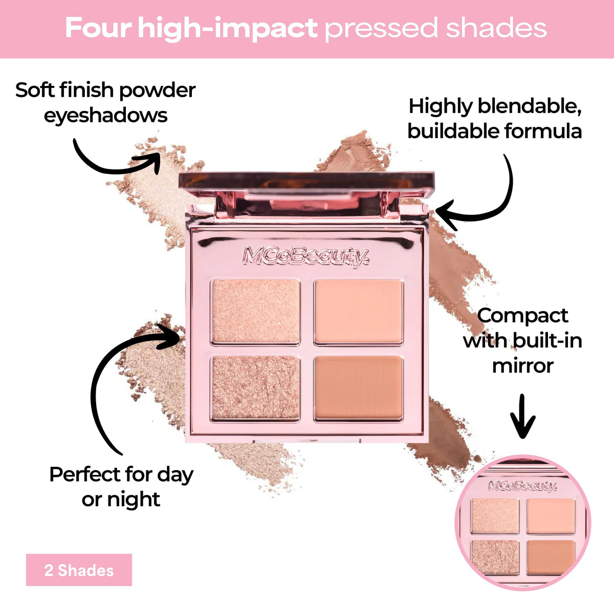 MCoBeauty Cheeky Chat outer corner Soft Brown Matte enhances dimension