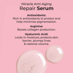 MCoBeauty Miracle Serum hydrates skin, promoting smoother, more radiant texture