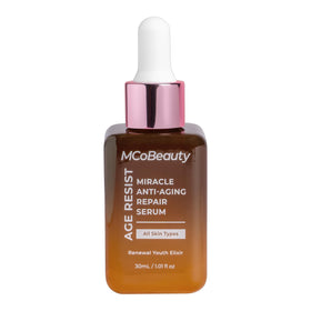 Close-up of the MCoBeauty Miracle Serum dropper for precise nocturnal use