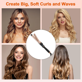 MCODON Curling Iron ergonomic handle designed for comfortable styling sessions.