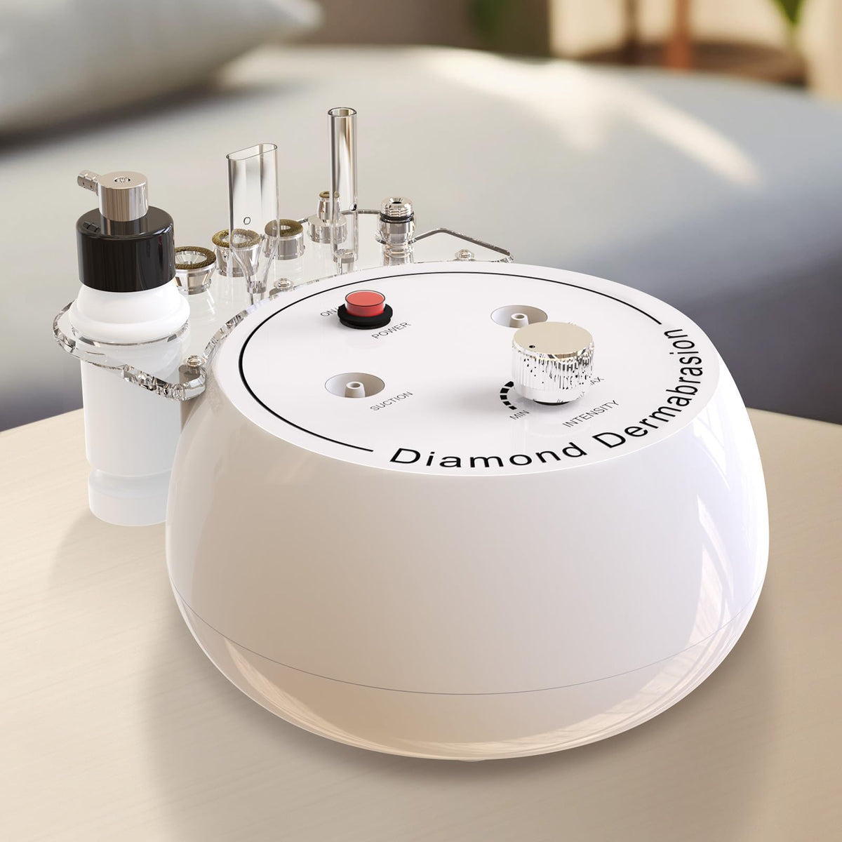 mcwdoit Diamond Microdermabrasion Machine at-home spa scene.