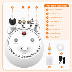 mcwdoit Diamond Microdermabrasion Machine gift-ready packaging.