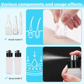mcwdoit vacuum glass tube system supports suction during treatment