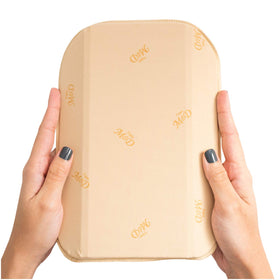 MD post-surgery ab board non-marking seams: soft edges protect skin during extended wear.