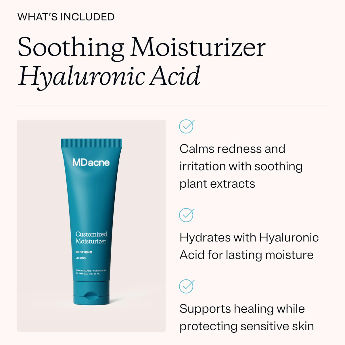 MDacne cleanser foam texture closeup highlights gentle cleansing action