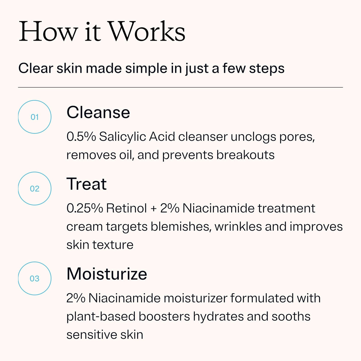 MDacne niacinamide moisturizer tube hydrates without clogging pores