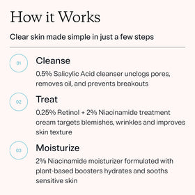 MDacne niacinamide moisturizer tube hydrates without clogging pores