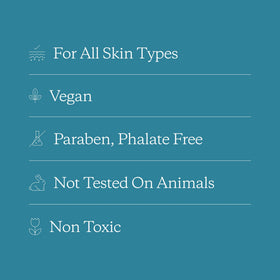 MDacne Shaving Cream no parabens label communicates a gentler option for sensitive skin
