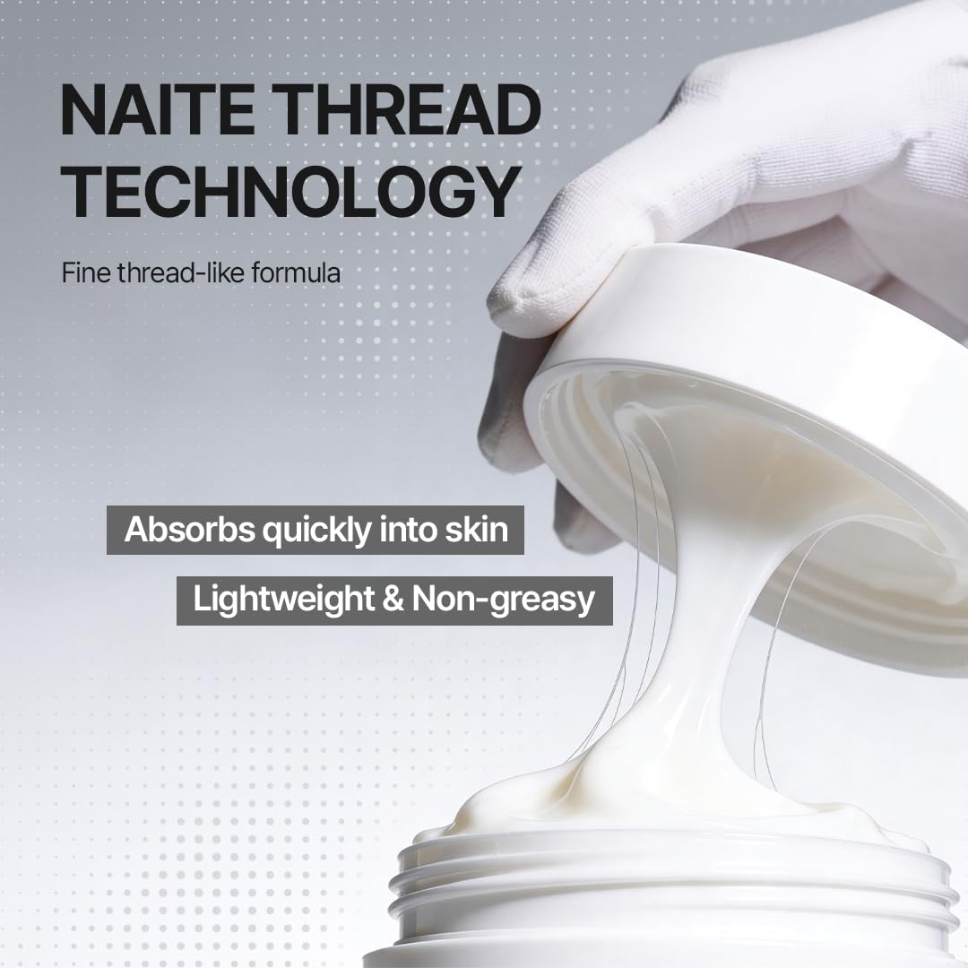 MDP+ Premium Collagen Naite Thread Neck Cream in the décolleté area for improved texture.