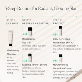 Caffeine boost visual hints at reduced puffiness and revitalized look
