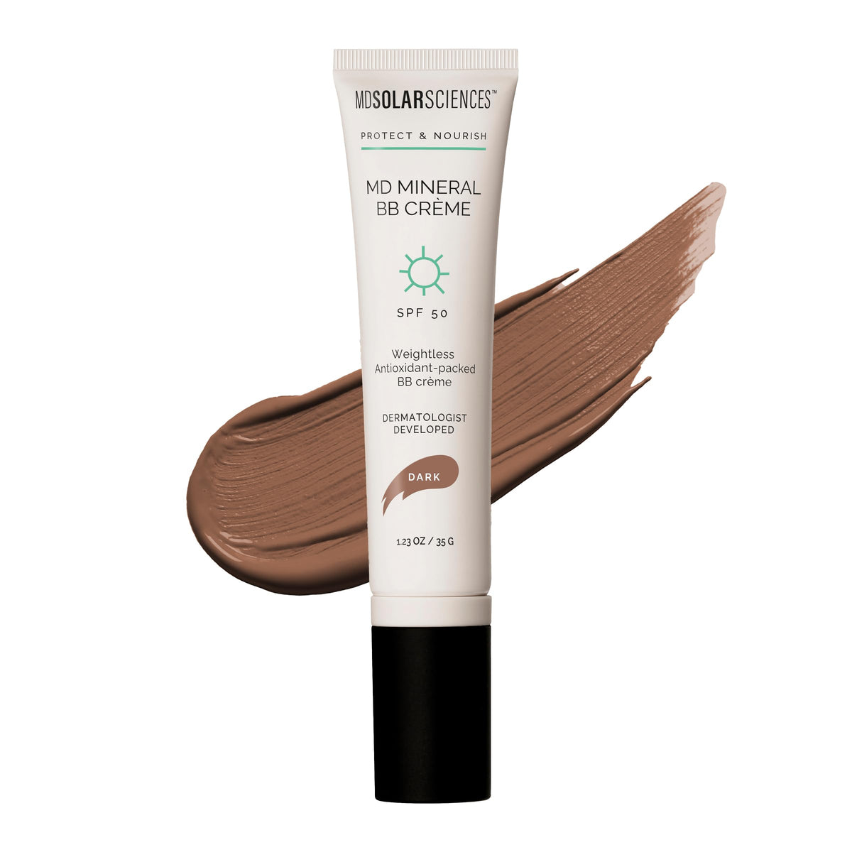 MDSolarSciences Mineral BB Creme texture whipped for weightless blending and sheer coverage.