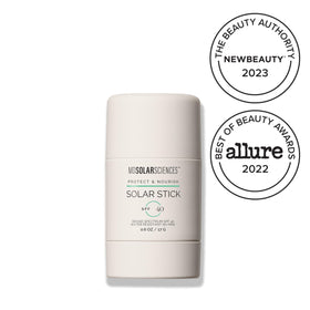 MDSolarSciences Solar Stick SPF 40 shows universal tint for a natural matte finish.