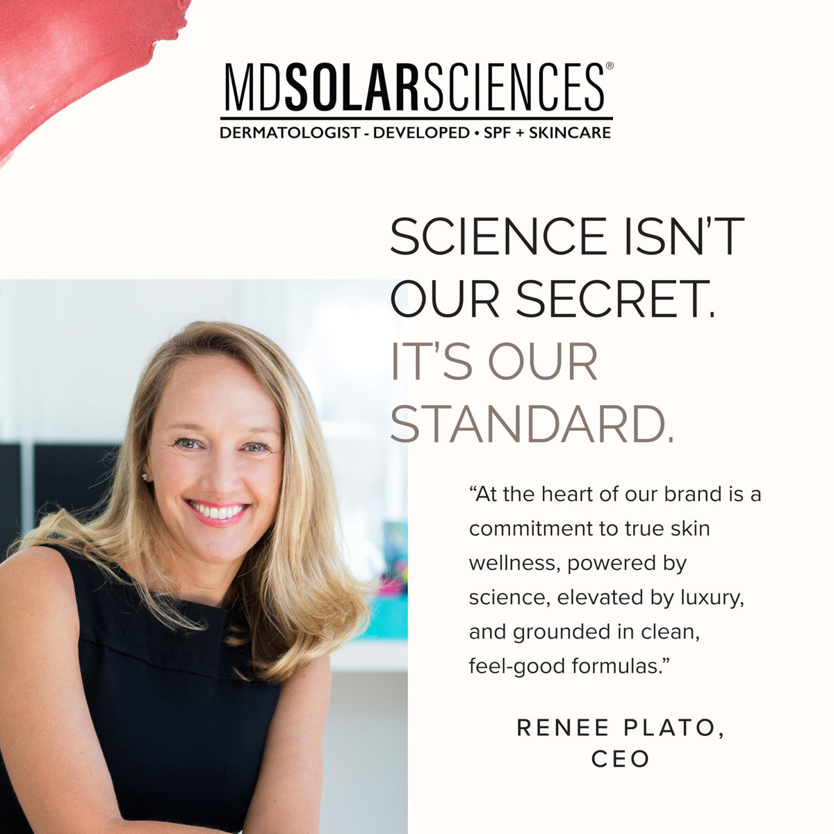 MDSolarSciences cleanser staged at sink showing daily routine ease