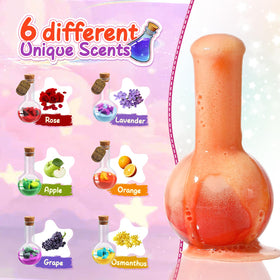 MeCids vibrant bubbles shimmer in warm water creating magical bath moments.