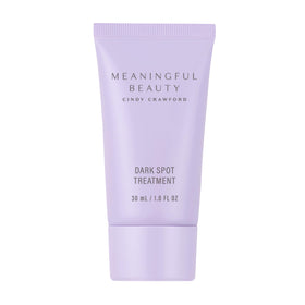 Meaningful Beauty dark spot correcting treatment bottle close-up for even-toned skin