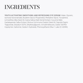 Meaningful Beauty Eye Serum shows visible-firming in under-eye area over time.