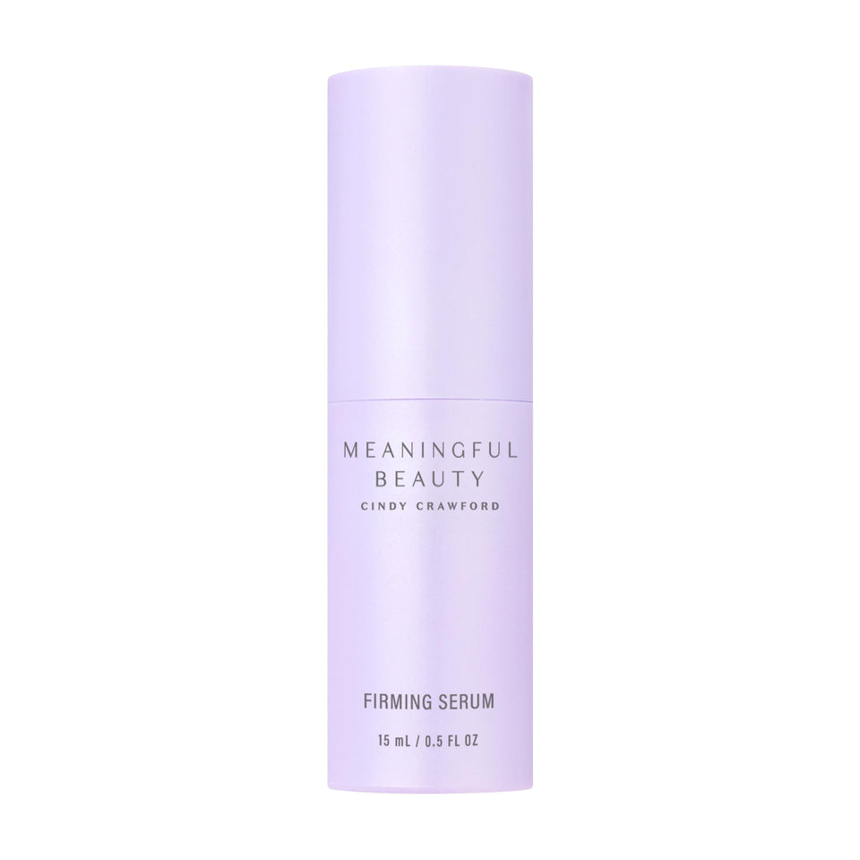 Meaningful Beauty firming serum bottle-front for daily firming and hydration.