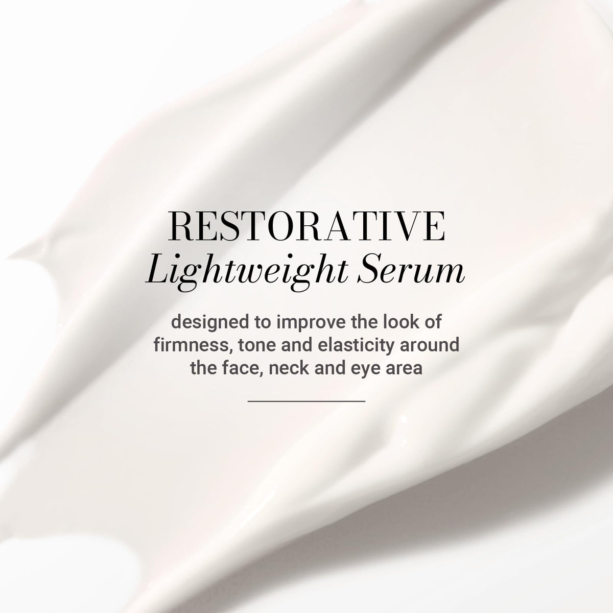 Meaningful Beauty lightweight hydration texture demonstrates non-greasy feel on skin.