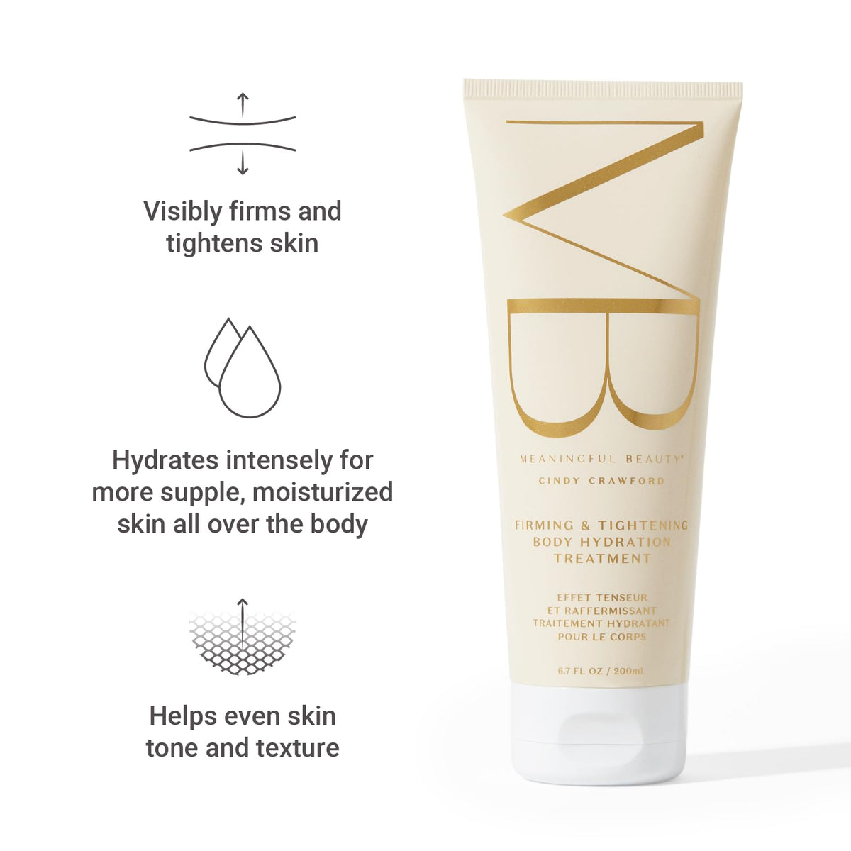 Meaningful Beauty melon leaf stem cell cream jar shows rich formulation for firmer, hydrated skin.