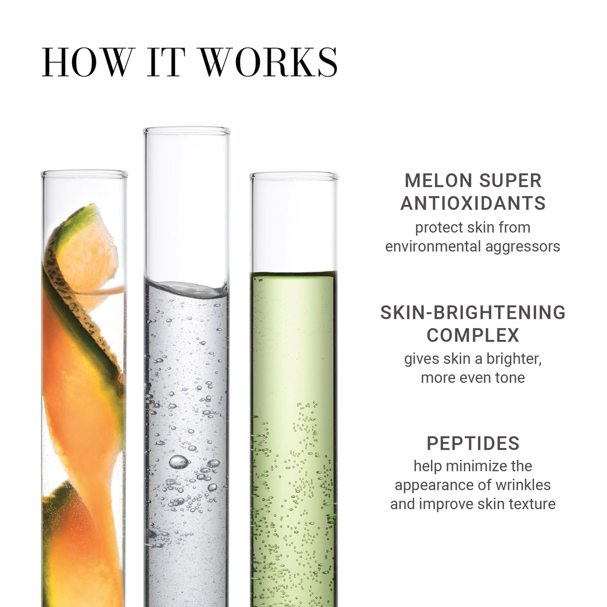 Meaningful Beauty SPF15 protection visual communicates daily sun defense for décolleté.