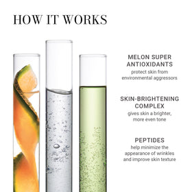 Meaningful Beauty SPF15 protection visual communicates daily sun defense for décolleté.