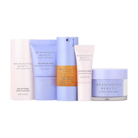 Meaningful Beauty Skin Softening Cleanser removes makeup gently, leaving skin comfortable.
