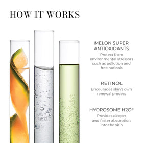 Meaningful Beauty Youth Activating Melon Serum hydrates and smooths for a radiant, refreshed look.