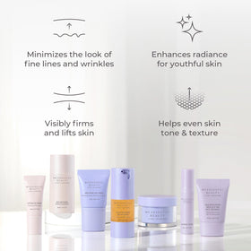 Meaningful Beauty melon-serum bottle offering brightening hydration for smoother skin.