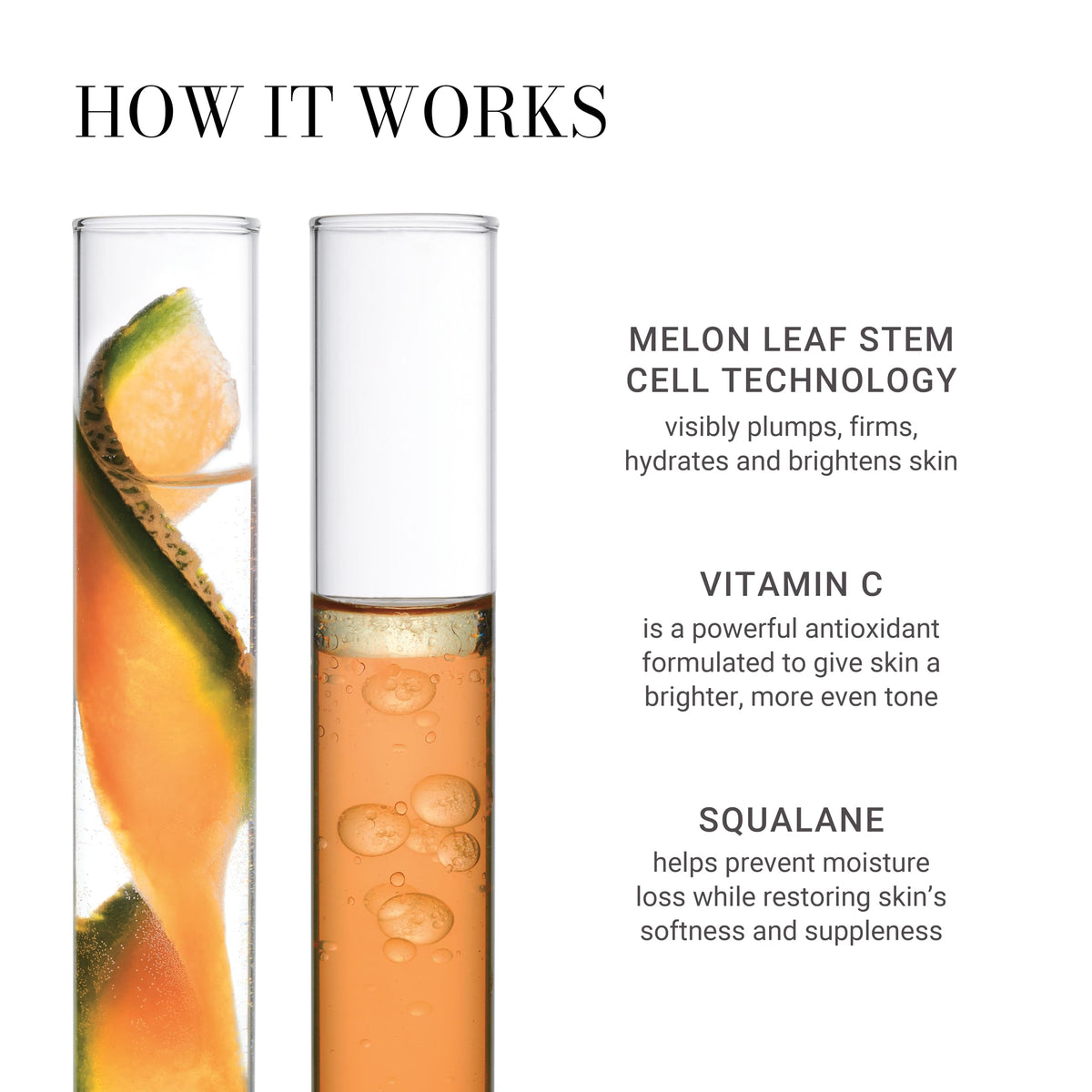 Meaningful Beauty routine step with moisturizer layered over the oil for glow