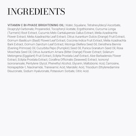 Packaging of Meaningful Beauty Vitamin C Bi-Phase Brightening Oil highlighting travel-friendly bottle