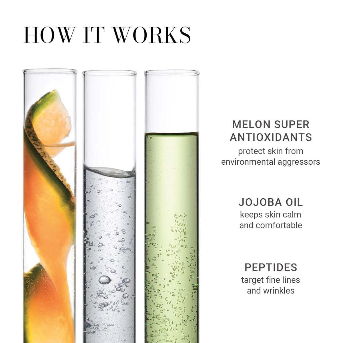 Meaningful Beauty Wrinkle Capsules before-after visuals suggest smoother, firmer-looking skin.