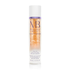 Meaningful Beauty Youth Activating Melon Serum bottle pour highlights quick hydration for refreshed skin.