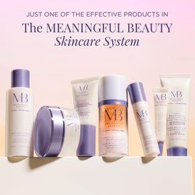 Meaningful Beauty Youth Activating Melon Serum texture closeup shows fast-absorbing hydration.