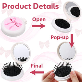 Meanplan soft-bristle detangler gliding through all hair types with ease