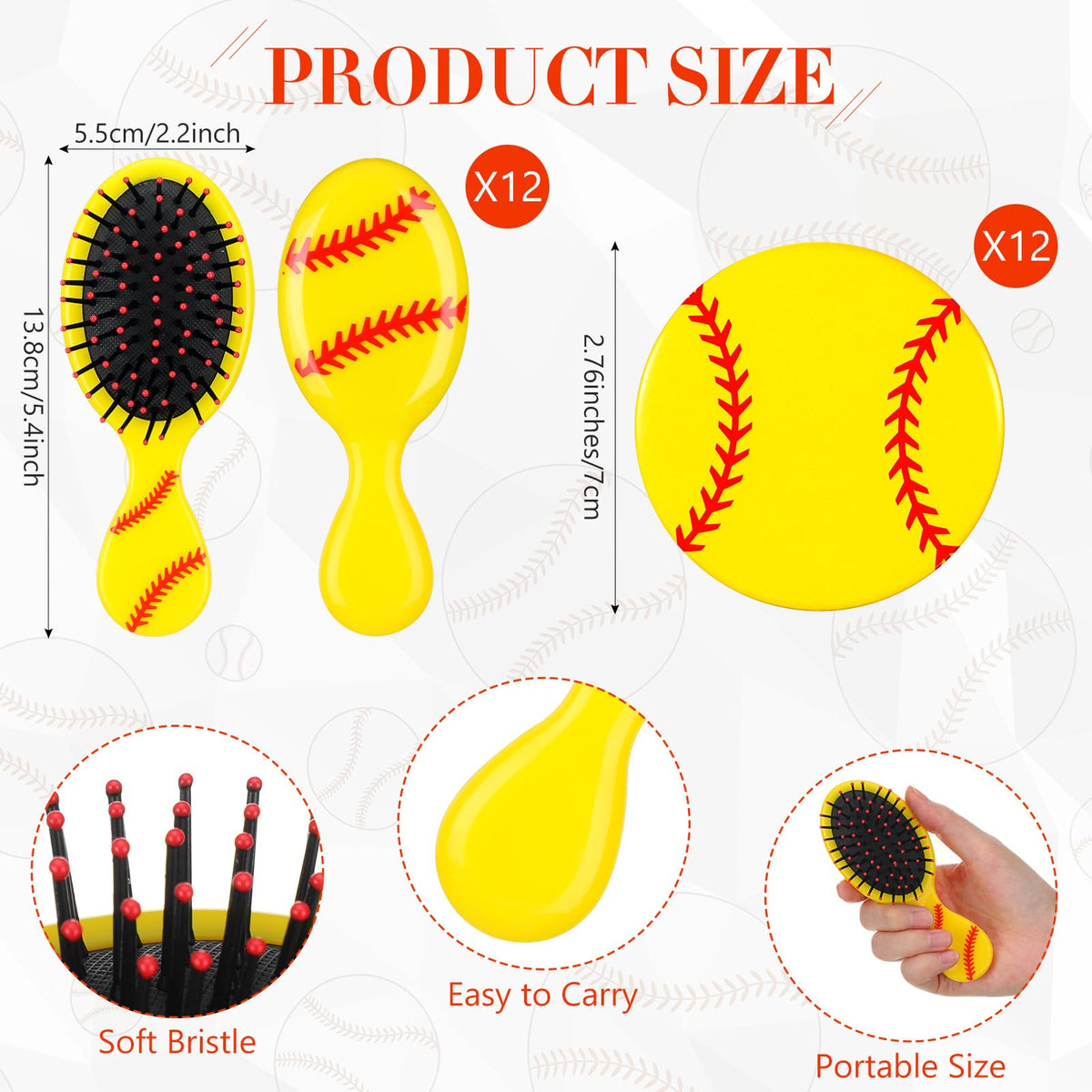 Meanplan softball round mirror for quick touch-ups on the field