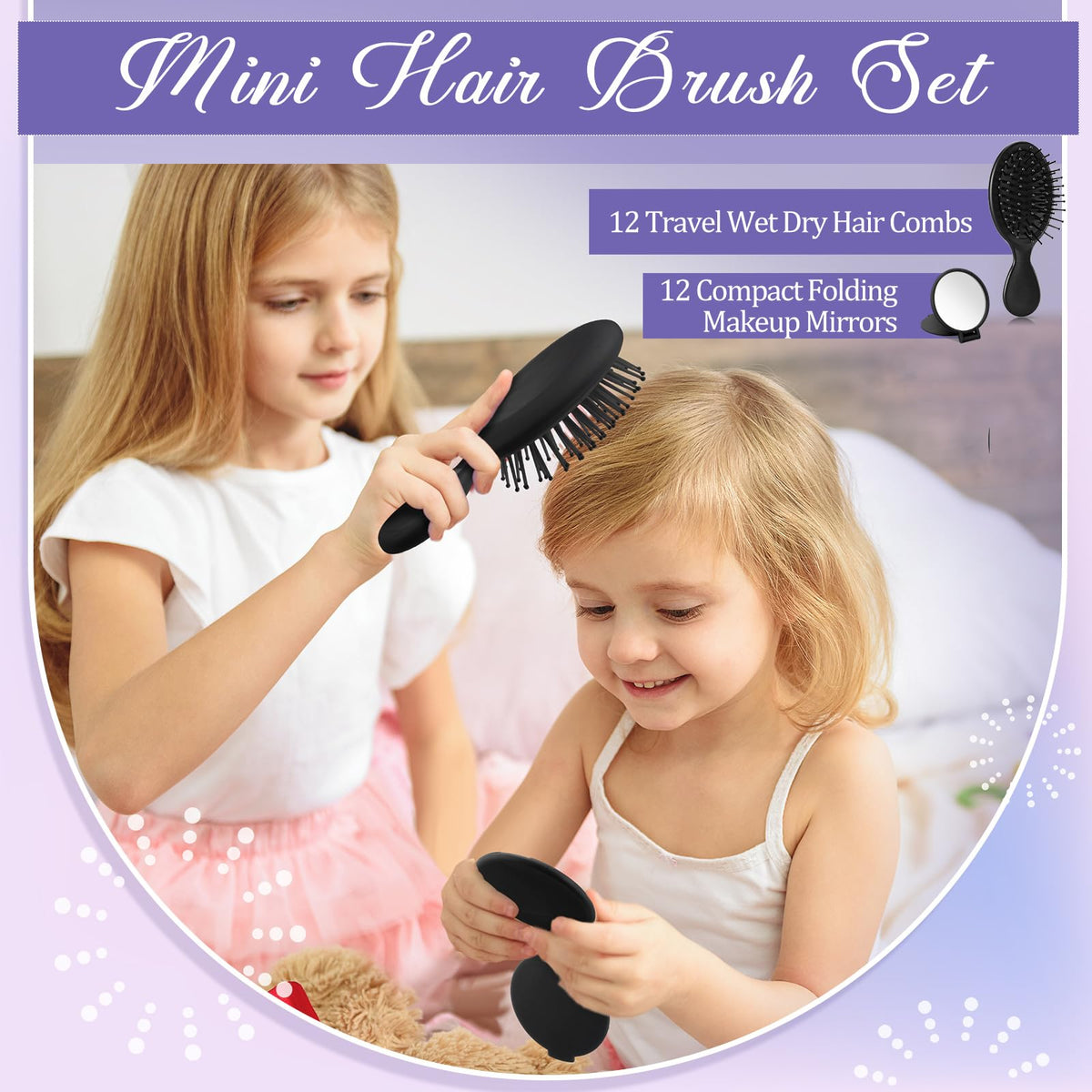 Meanplan spherical bristles offer soothing scalp massage while detangling.