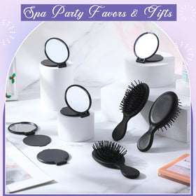 Meanplan travel-friendly size brush fits purses for quick styling anywhere.