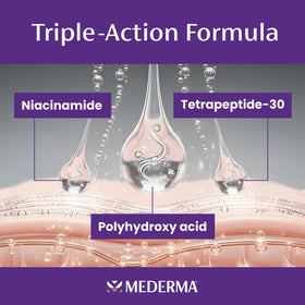 Morning and evening application of Mederma Acne Scar Serum.
