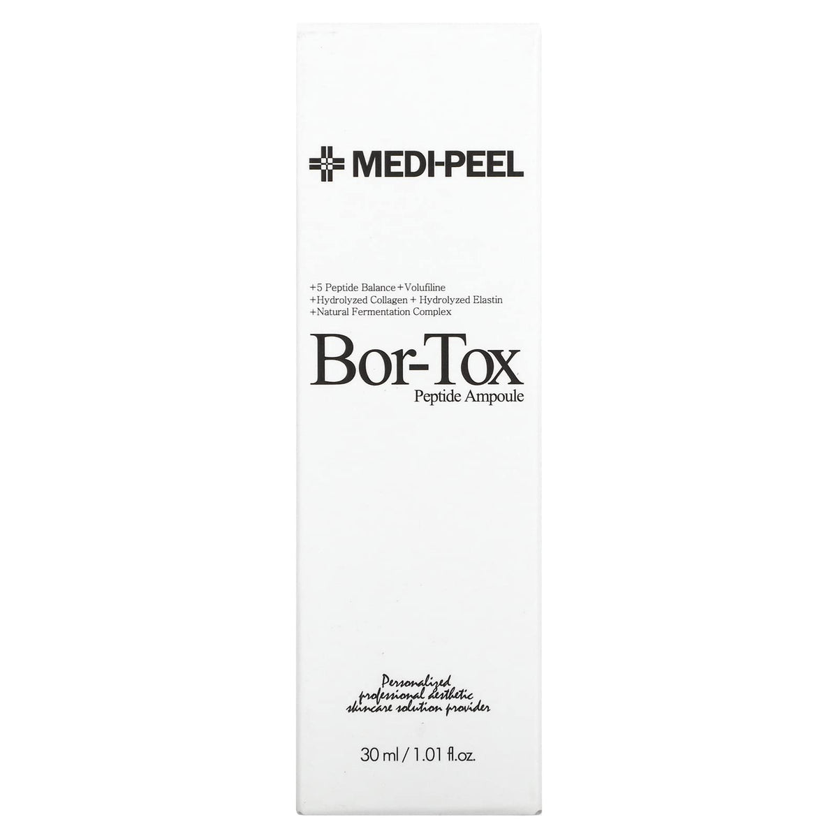 Medi-Peel Hydrolyzed Collagen serum close-up shows texture and elasticity support.