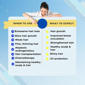 Bioclenz hair closeup shows healthier-looking strands after cleansing