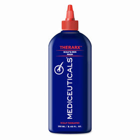 Mediceuticals TheraRx antibacterial scalp wash bottle for gentle daily cleansing.