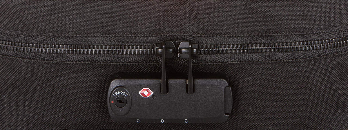 MEDICINE RX SAFE bag open layout reveals bottle compartments