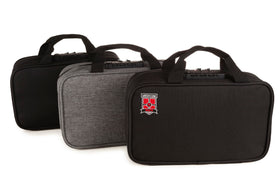 MEDICINE RX SAFE lock close-up shows TSA compatibility