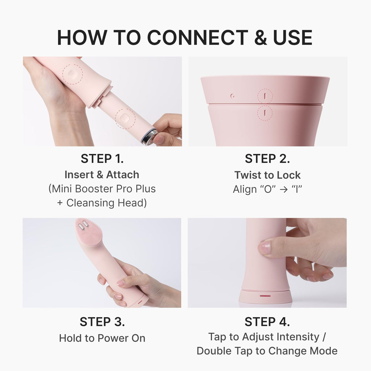 Medicube Mini Booster Pro Plus AGE-R app compatibility offers personalized intensity control