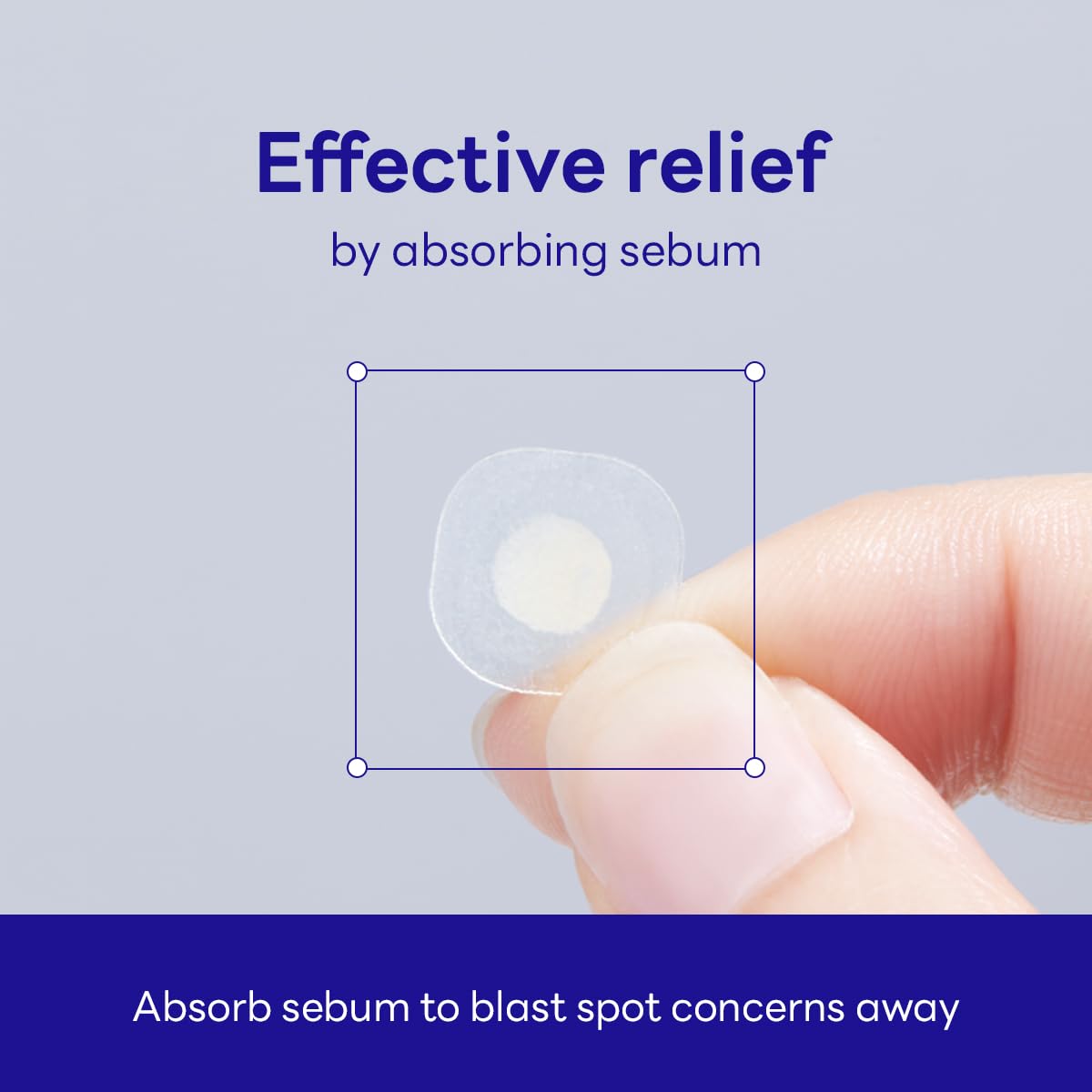 Mediheal Derma Clear hydrocolloid patch with smooth edge adhesion.