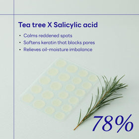 Patch blends with skin, covering redness while you wear it.