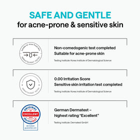 Mediheal Derma Cream Pack Cleanser centella leaves inside highlight soothing, plant-based extract.