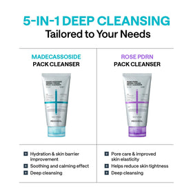 Mediheal Derma Cream Pack Cleanser sensitive skin friendly formula supports gentle use.