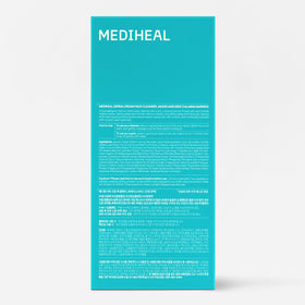 Mediheal Derma Cream Pack Cleanser usage directions show easy, rinse-friendly steps.