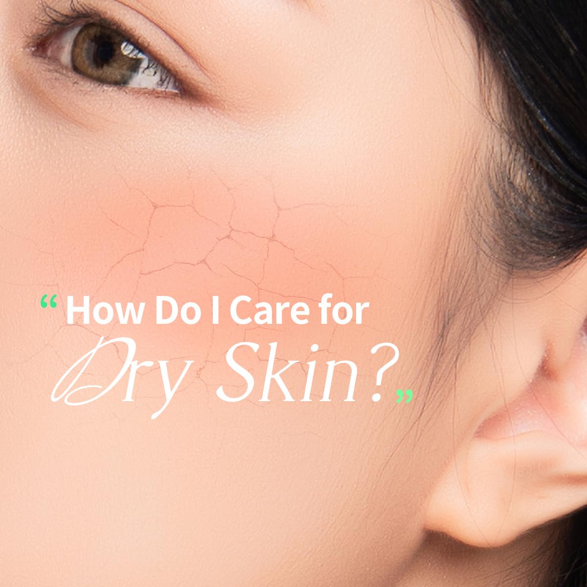 Mediheal Dermaplus Aloe Mask sheet on skin showing comfortable adhesion.